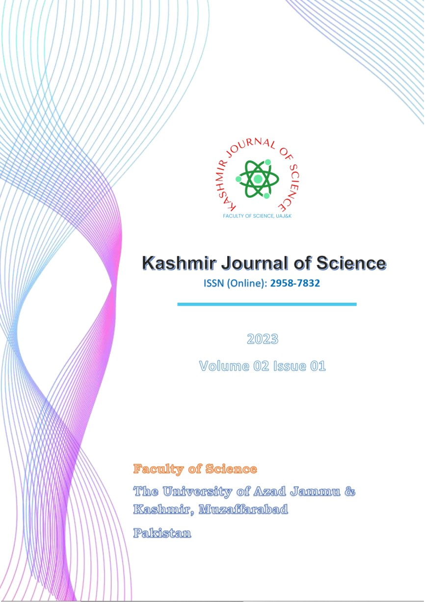 					View Vol. 2 No. 1 (2023): Kashmir Journal of Science
				