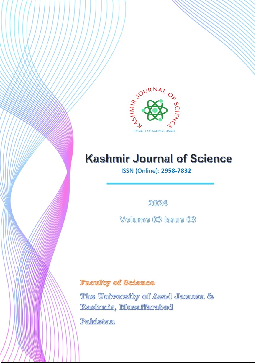 					View Vol. 3 No. 3 (2024): Kashmir Journal of Science
				