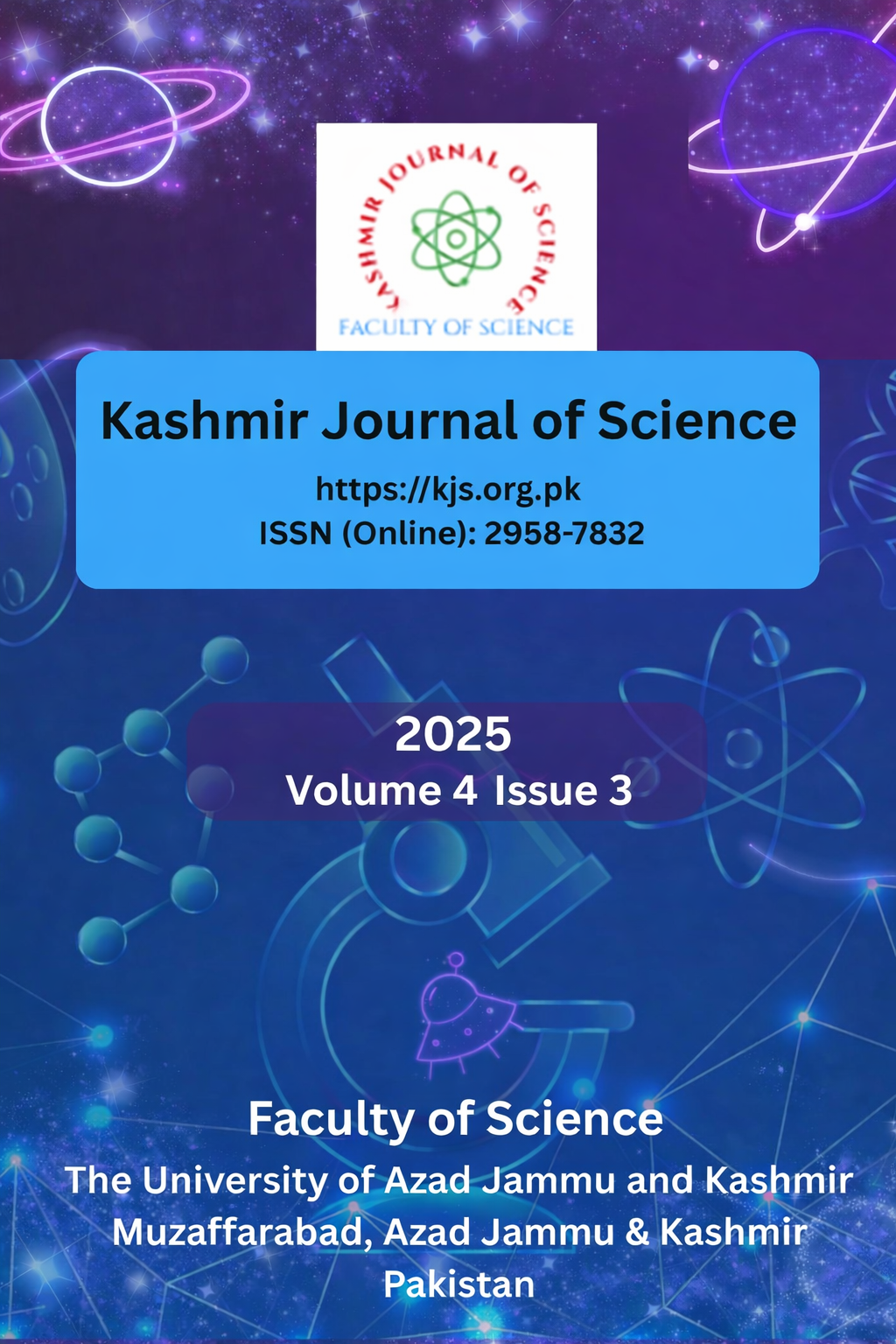 					View Vol. 4 No. 3 (2025): Kashmir Journal of Science
				
