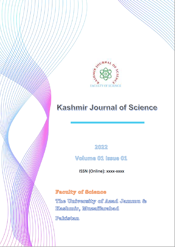 					View Vol. 1 No. 01 (2022): Kashmir Journal of Science
				